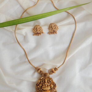 Lakshmi Devi Antique Pendant Haaram