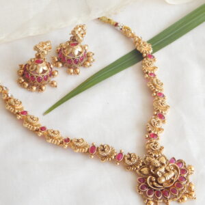 Ruby Bridal Necklace