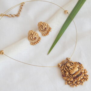 Antique Lakshmi Pendant Invisible