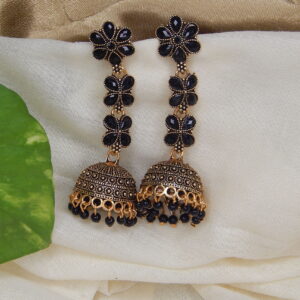 Floral Jhumkas