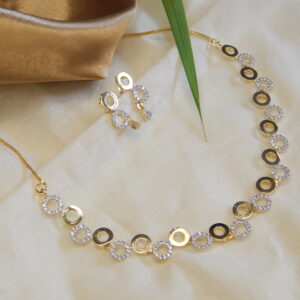 Celestial Glow CZ Necklace Set